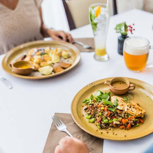 Restaurace v lázeňském hotelu NIVAMARE Luhačovice